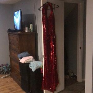 Sequins Red Prom/Homecoming Dress